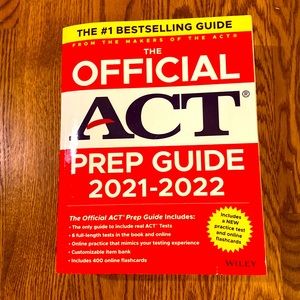 The Official ACT prep guide 2021-2022